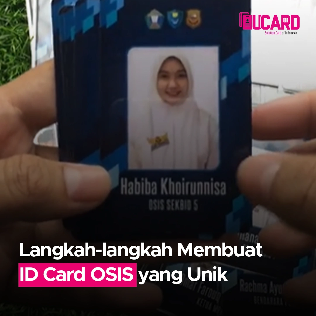 Langkah-langkah Membuat ID Card OSIS yang Unik