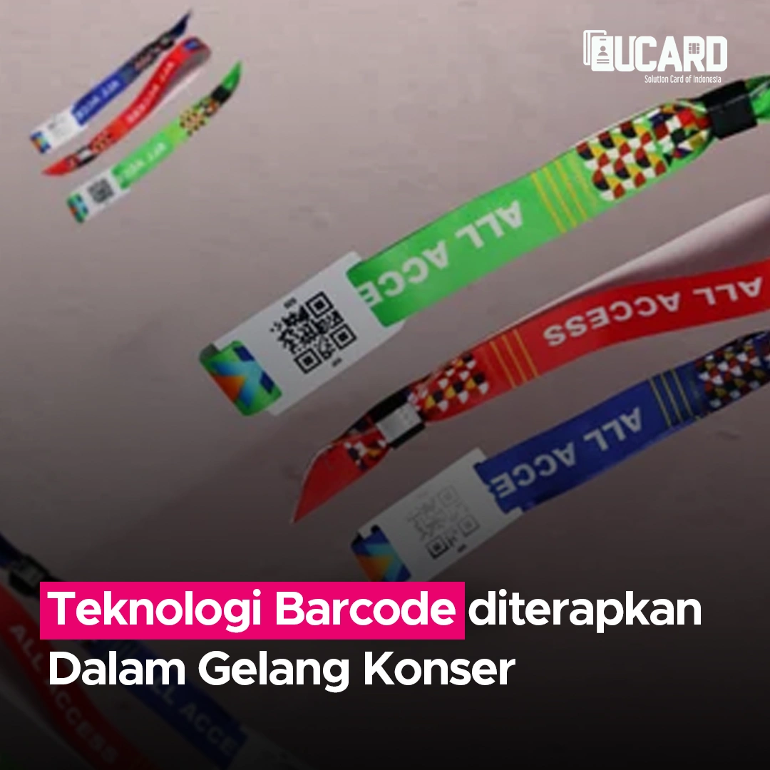 Teknologi Barcode diterapkan Dalam Gelang Konser