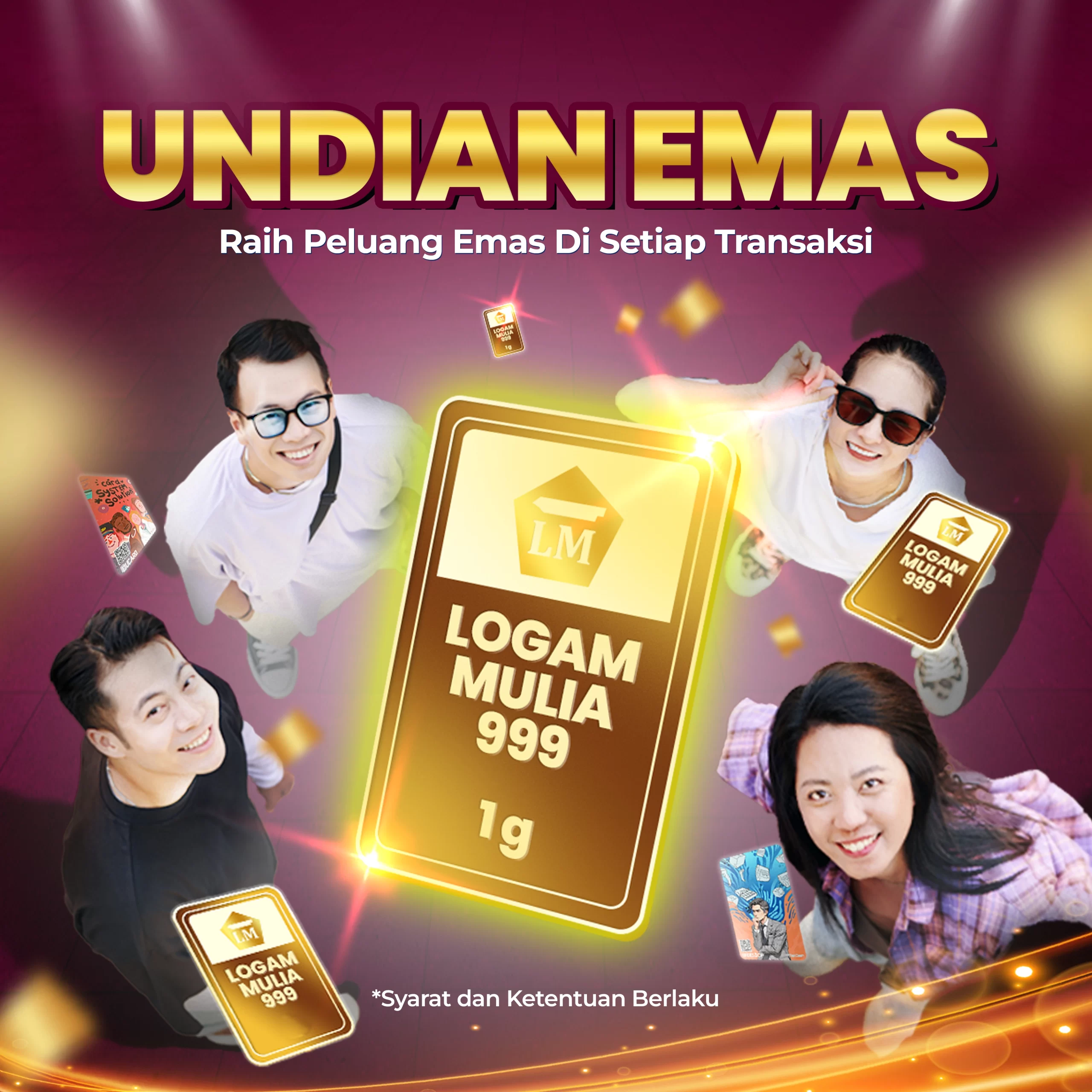 Undian Emas Hari Pelanggan: Belanja Berhadiah Emas!