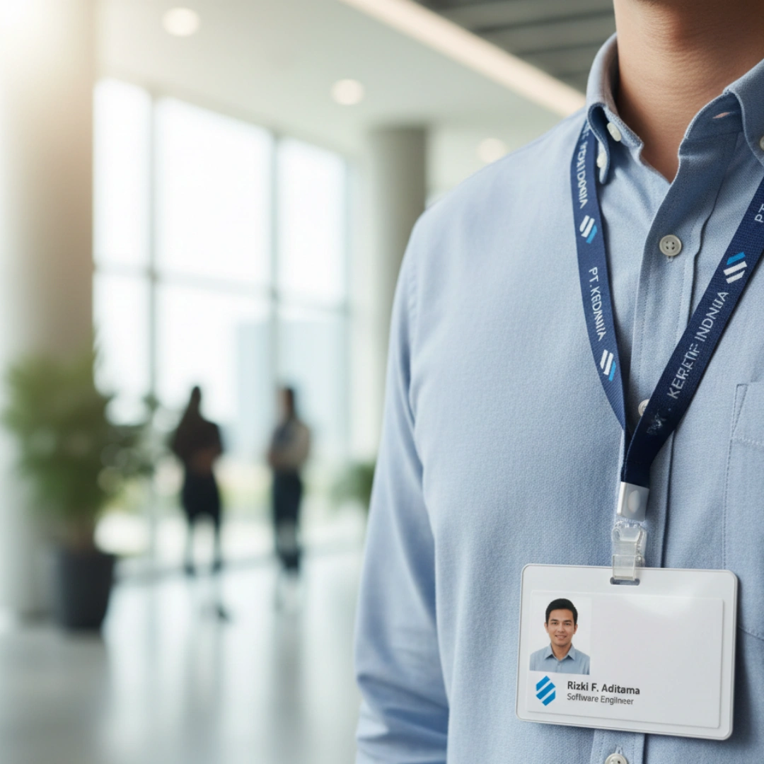 Cetak ID Card Lanyard Bandung